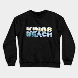 KINGS BEACH - Sunshine Coast surfing the sunset Crewneck Sweatshirt